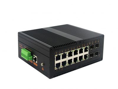 工業級(NT品牌)管理型千兆4光12電工業級交換機 工業級(NT品牌)管理型千兆4光12電工業級交換機