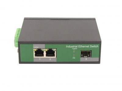 鋼合金工業(yè)級(jí)百兆1光2電SFP交換機(jī) 鋼合金工業(yè)級(jí)百兆1光2電SFP交換機(jī)