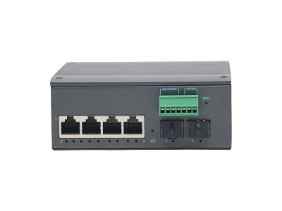 WEB管理型千兆2光4電SFP帶串口 WEB管理型千兆2光4電SFP帶串口